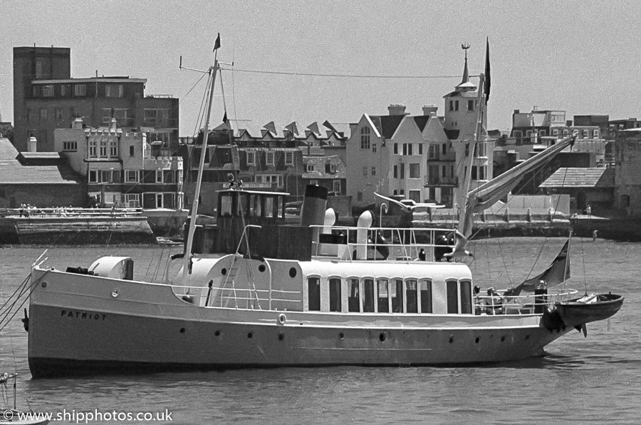 Photograph of the vessel  Patriot pictured at Gosport on 24th June 1989