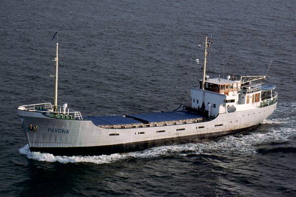 Photograph of the vessel  Pavona pictured approaching Gothenburg on 28th May 2001