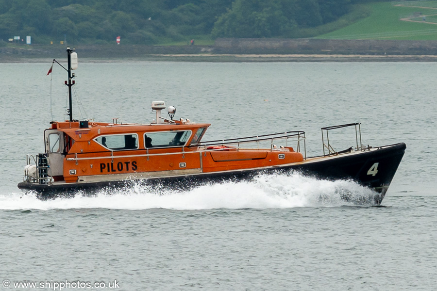 Photograph of the vessel pv PB4 pictured at Belfast on 27th June 2023