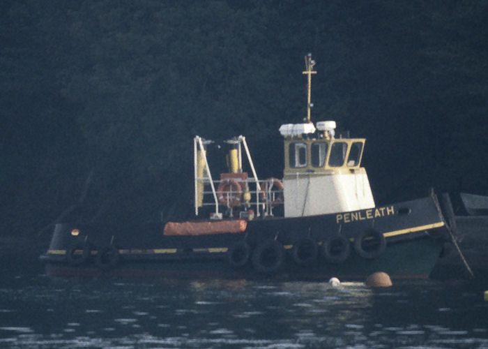 Photograph of the vessel pv Penleath pictured at Fowey on 28th September 1997