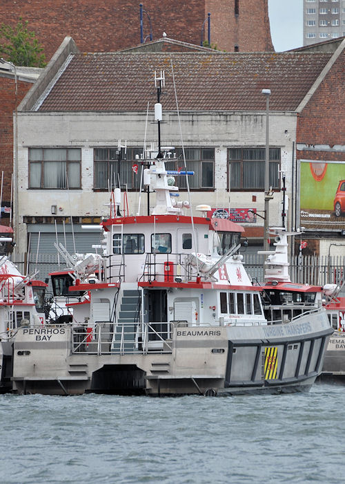 Photograph of the vessel  Penrhos Bay pictured in Liverpool Docks on 22nd June 2013