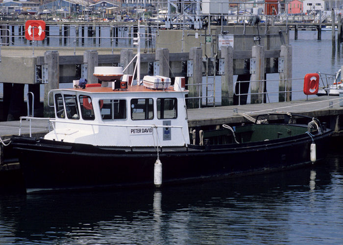 Photograph of the vessel  Peter David pictured at Northam, Southampton on 21st July 1996