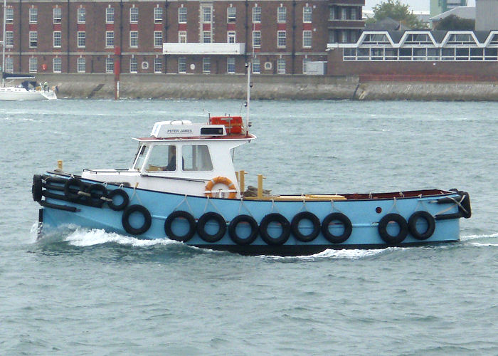 Photograph of the vessel  Peter James pictured in Portsmouth Harbour on 8th September 2007