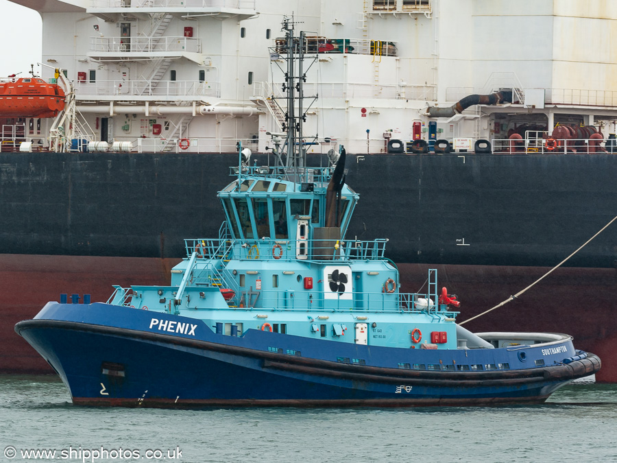 Photograph of the vessel  Phenix  pictured at Fawley on 15th July 2024
