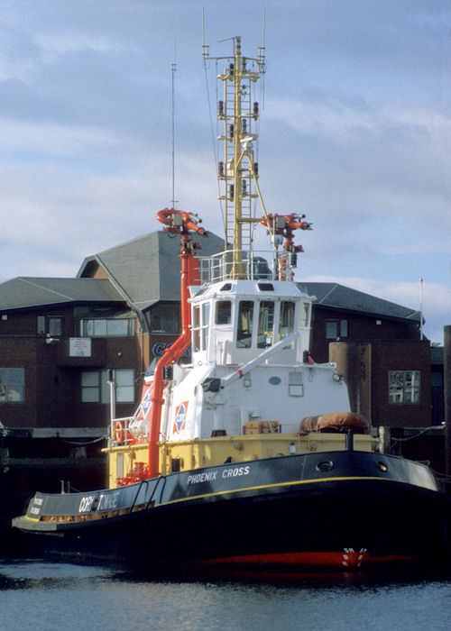Photograph of the vessel  Phoenix Cross pictured at Middlesbrough on 4th October 1997