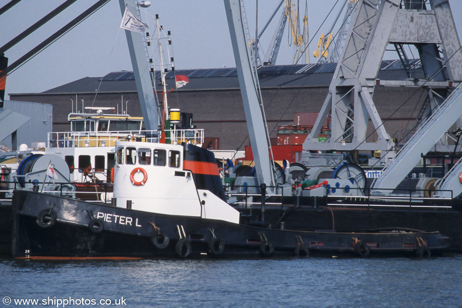 Photograph of the vessel  Pieter L pictured in Waalhaven, Rotterdam on 17th June 2002