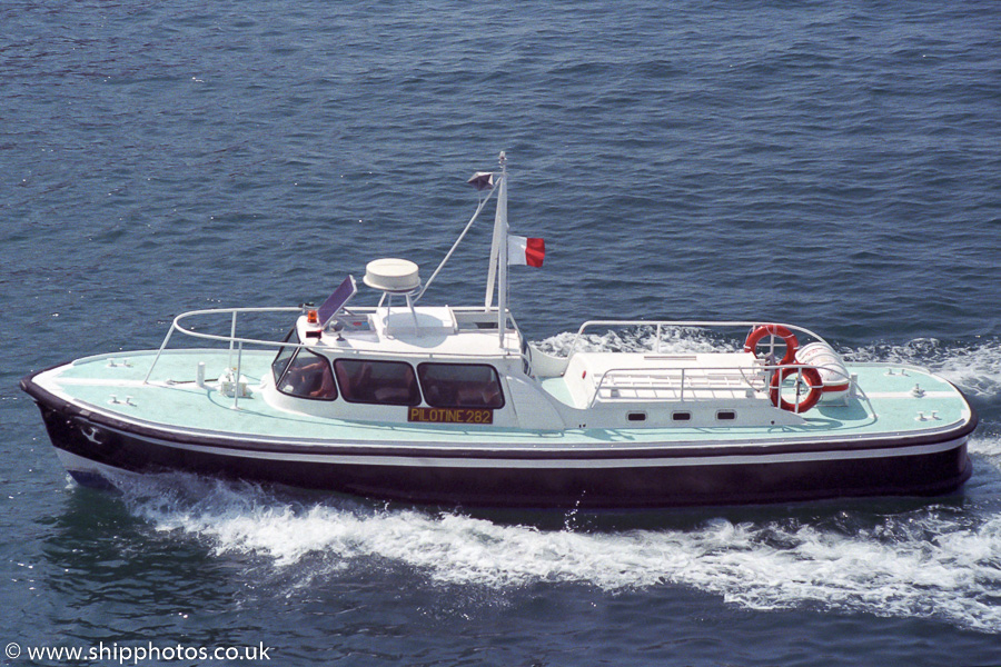 Photograph of the vessel pv Pilotine 282 pictured at Marseille on 17th August 1989