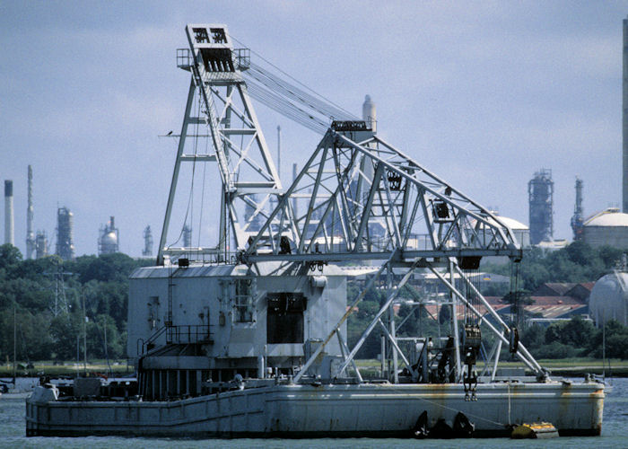 Photograph of the vessel USAV Pine Ridge pictured at Hythe on 13th July 1997