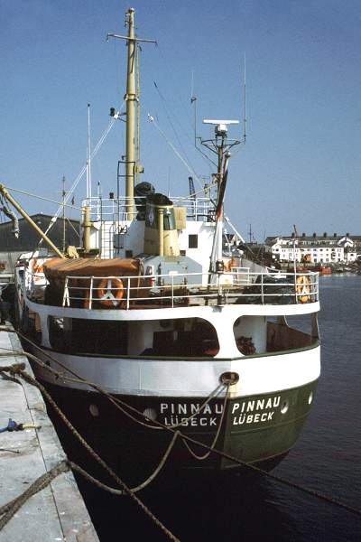 Photograph of the vessel  Pinnau pictured at Teignmouth on 6th May 1996