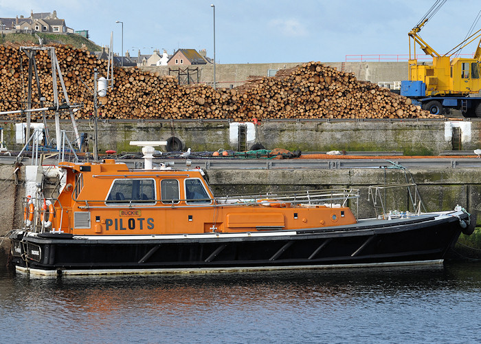 pv Pioneer pictured at Buckie on 15th April 2012