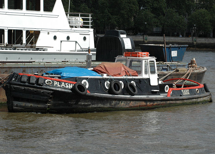 Photograph of the vessel  Plashy pictured in London on 18th May 2008