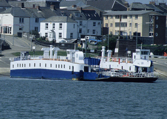Photograph of the vessel  Plym pictured on the River Tamar on 6th May 1996