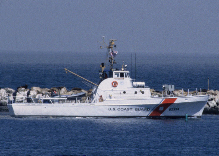 Photograph of the vessel USCGC Point Ledge pictured at Monterrey on 14th September 1994