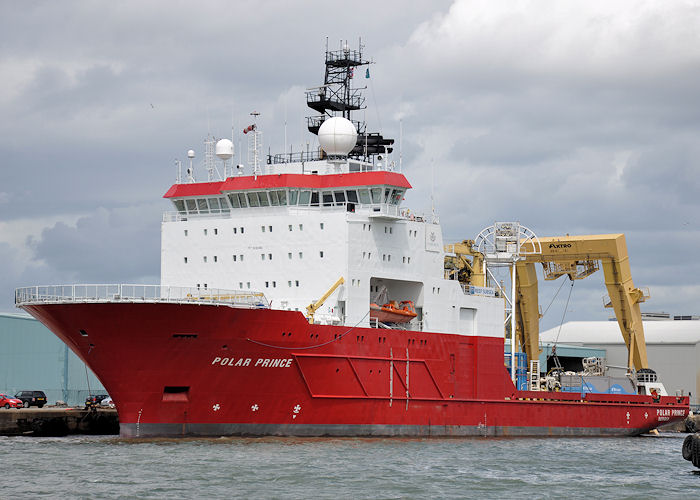 Photograph of the vessel  Polar Prince pictured in Liverpool Docks on 22nd June 2013