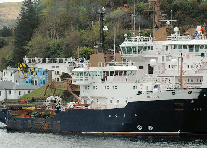 Photograph of the vessel NLV Pole Star pictured at Oban on 5th May 2010