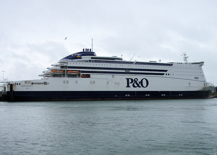 Photograph of the vessel  Pride of Hull pictured in Beneluxhaven, Europoort on 24th June 2012
