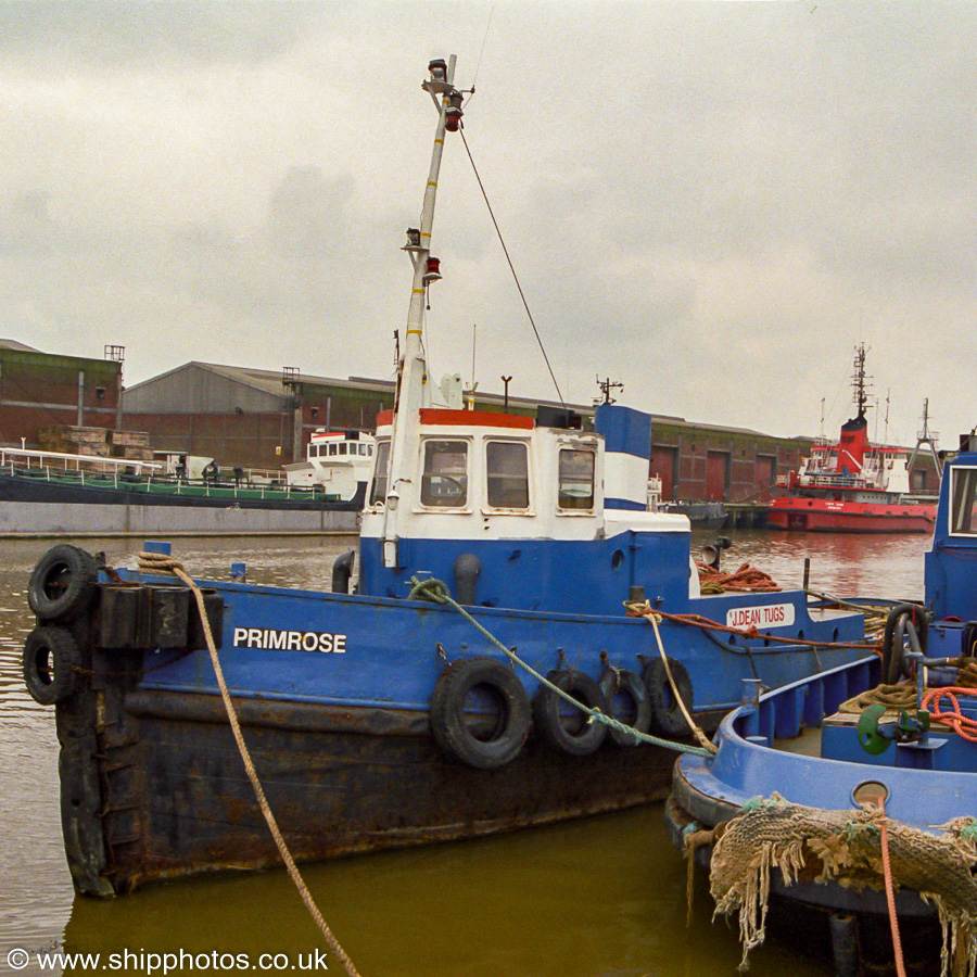 Photograph of the vessel  Primrose pictured in Albert Dock, Hull on 11th August 2002