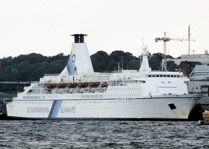 Photograph of the vessel  Prince of Scandinavia pictured at Hamburg on 9th June 1997