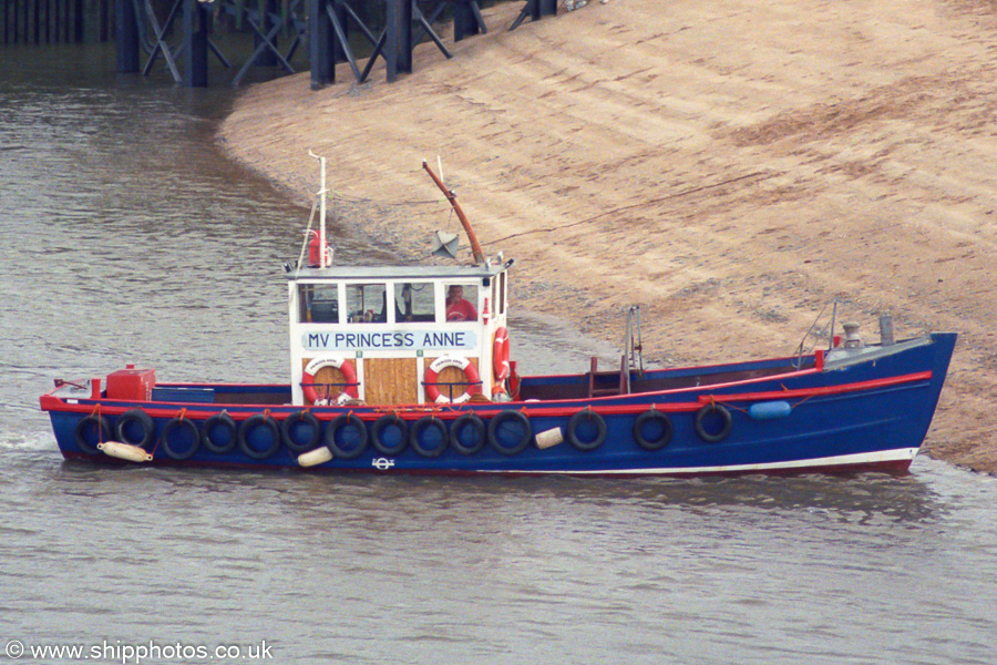 Photograph of the vessel  Princess Anne pictured at Fleetwood on 18th August 2002