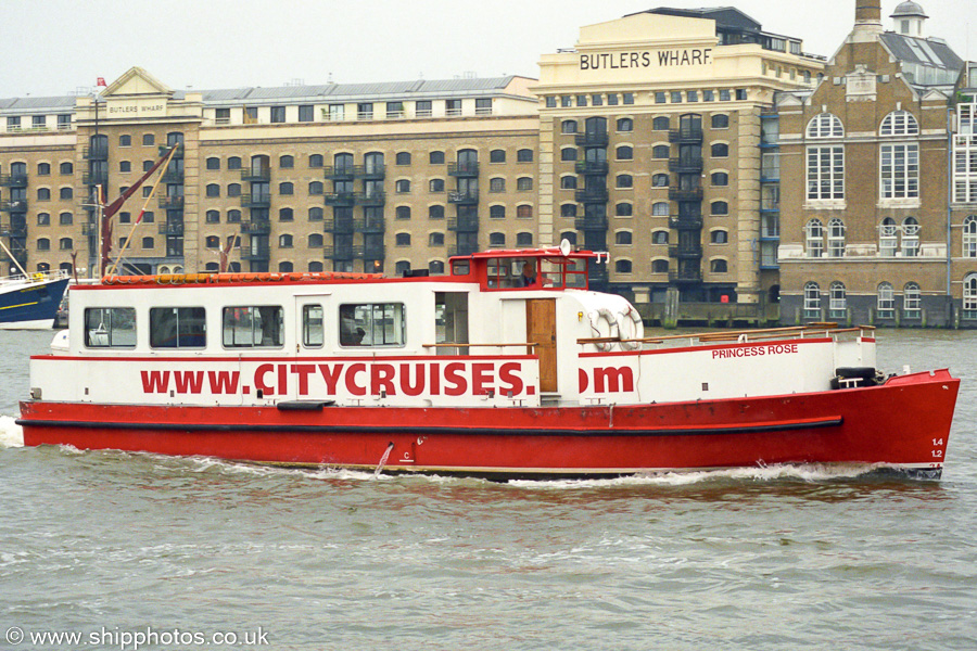  Princess Rose pictured in London on 14th June 2002