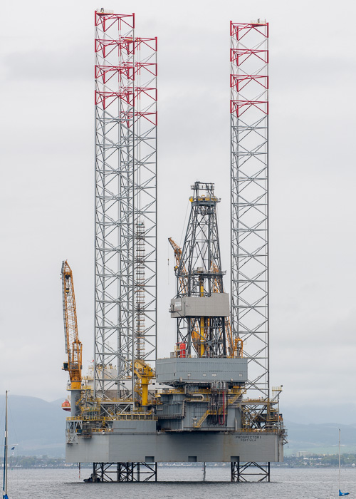 Photograph of the vessel  Prospector 1 pictured in Cromarty Firth on 10th May 2014