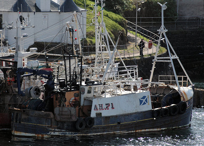 Photograph of the vessel fv Provider pictured at Oban on 23rd April 2011