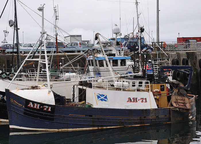 Photograph of the vessel fv Provider pictured at Mallaig on 7th April 2012