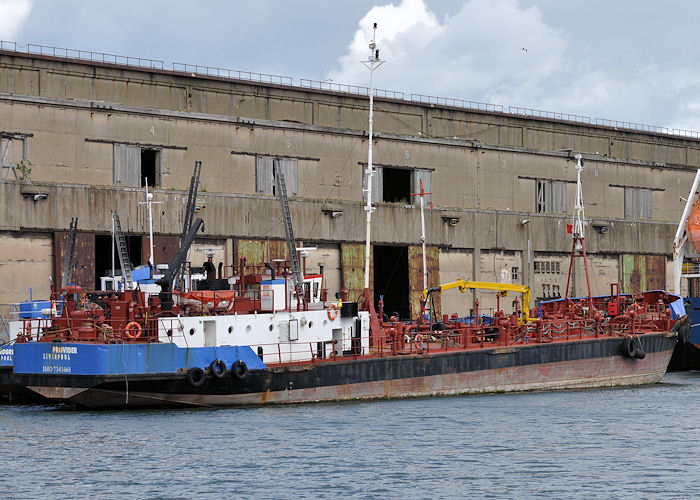 Photograph of the vessel  Provider pictured laid up in Liverpool Docks on 22nd June 2013
