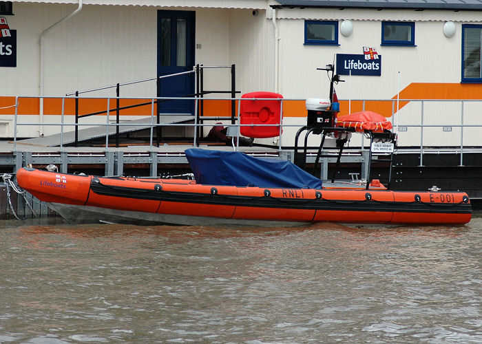 Photograph of the vessel RNLB Public Servant (Civil Service 44) pictured in London on 1st May 2006