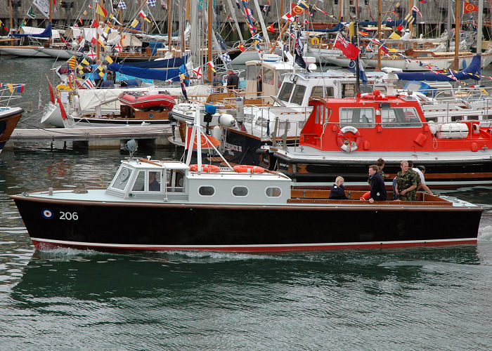 Photograph of the vessel  RAF 206 pictured at the International Festival of the Sea, Portsmouth Naval Base on 3rd July 2005