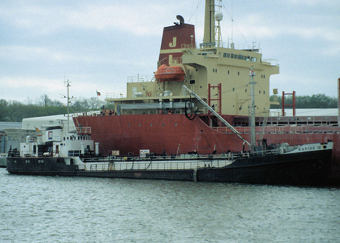 Photograph of the vessel  Rapide IV pictured in Antwerp on 19th April 1997