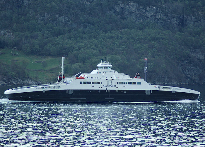 Photograph of the vessel  Raunefjord pictured near Bergen on 4th May 2008