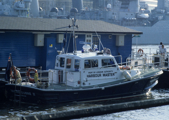 Photograph of the vessel pv Ravensbourne II pictured in London on 31st May 1994