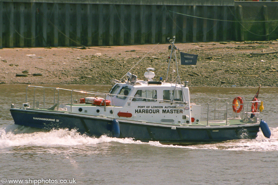 Photograph of the vessel pv Ravensbourne II pictured in London on 16th July 2005