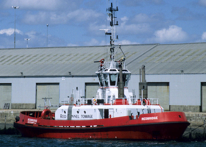 Photograph of the vessel  Redbridge pictured at Southampton on 13th July 1997