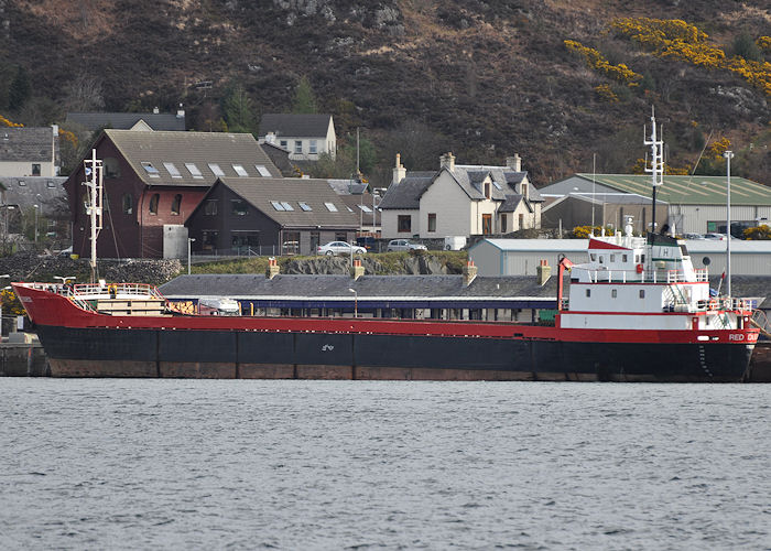 Photograph of the vessel  Red Duchess pictured at Kyle of Lochalsh on 10th April 2012
