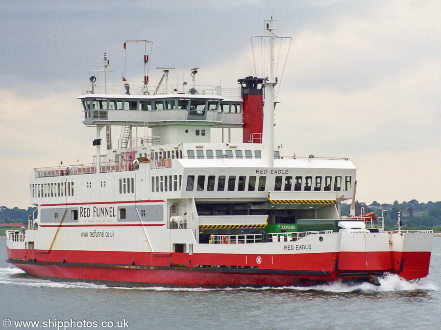  Red Eagle pictured at Southampton on 5th June 2002