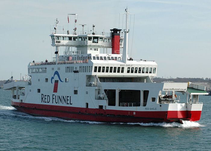  Red Eagle pictured in Southampton on 22nd April 2006