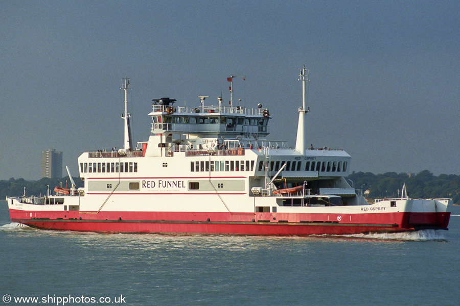  Red Osprey pictured in Southampton on 22nd April 2006