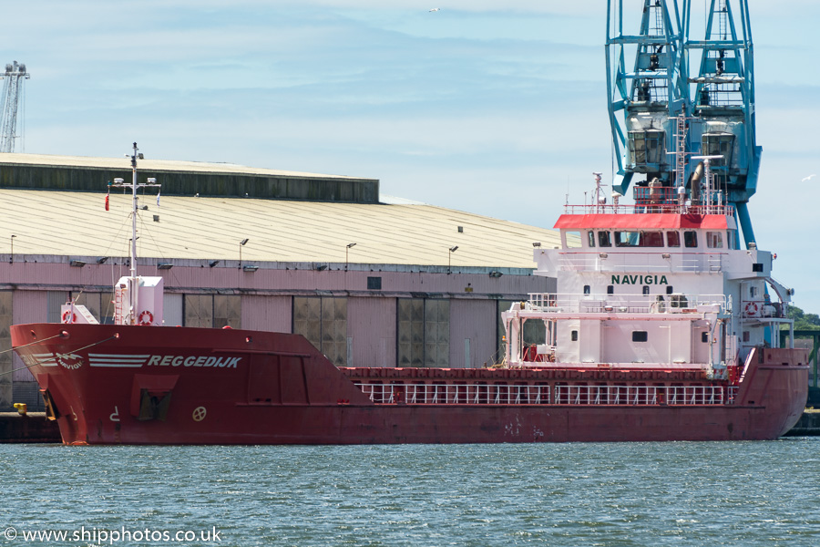 Photograph of the vessel  Reggedijk pictured in East Float, Birkenhead on 21st June 2015