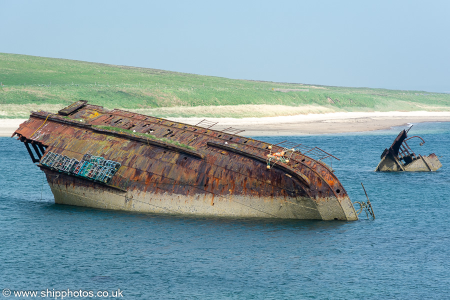 Photograph of the vessel  Reginald pictured in Weddell Bay on 14th May 2024