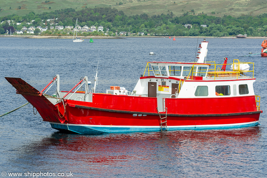 Photograph of the vessel  Renfrew Rose pictured at Fort William on 19th May 2024