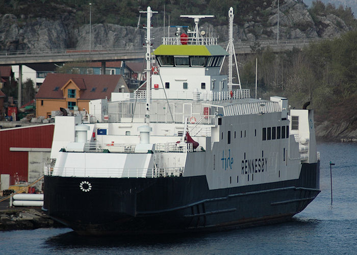 Photograph of the vessel  Rennesøy pictured at Stavanger on 5th May 2008