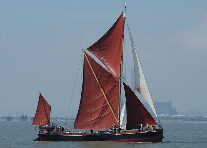 Photograph of the vessel sb Repertor pictured passing Thamesport on 22nd May 2010