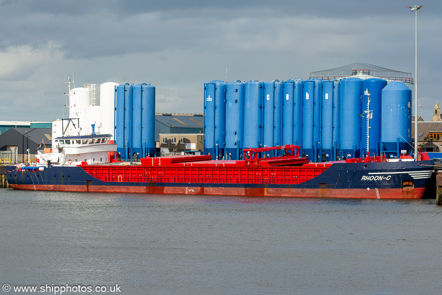 Photograph of the vessel  Rhoon-C pictured at Aberdeen on 13th September 2024