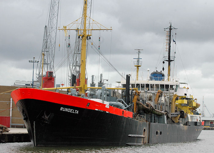 Photograph of the vessel  Rijndelta pictured in Merwehaven, Rotterdam on 20th June 2010