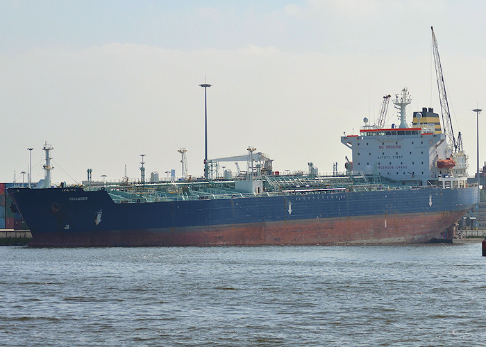 Photograph of the vessel  Risanger pictured in Waalhaven, Rotterdam on 26th June 2011