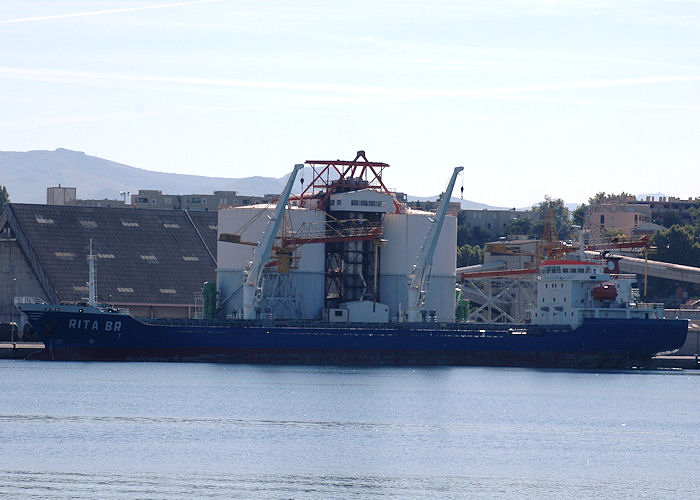 Photograph of the vessel  Rita BR pictured at Marseille on 10th August 2008