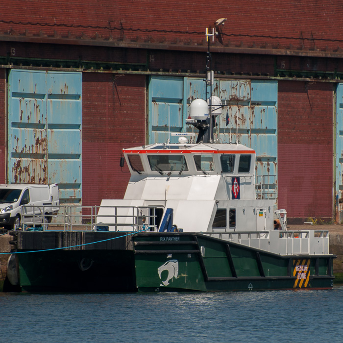 Photograph of the vessel  Rix Panther pictured at Liverpool on 31st May 2014