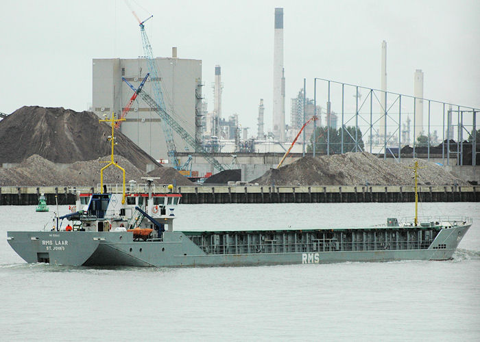 Photograph of the vessel  RMS Laar pictured passing Vlaardingen on 20th June 2010